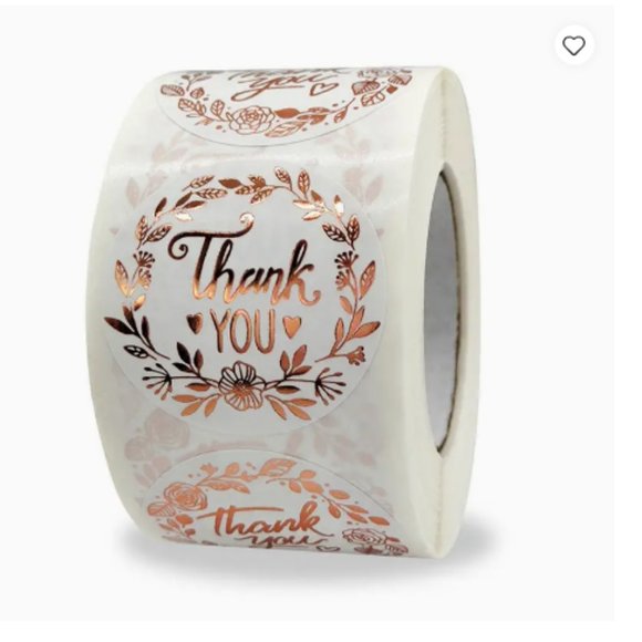 Other - Thank You Stickers - 500 pcs - NWT